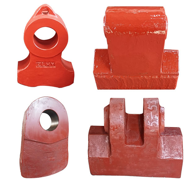 Crusher hammer heads