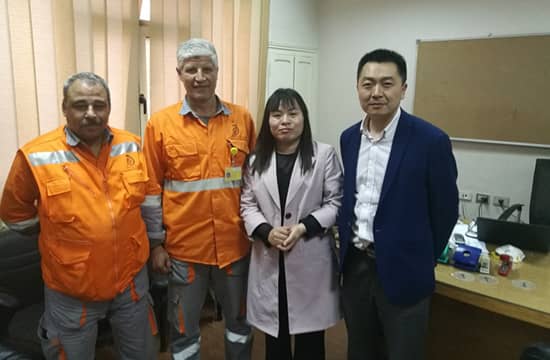 Luoyang Zhili cooperated with the Lafarge-Holcim cement group in India.