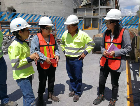 We visited Cemex, a South American cement group.