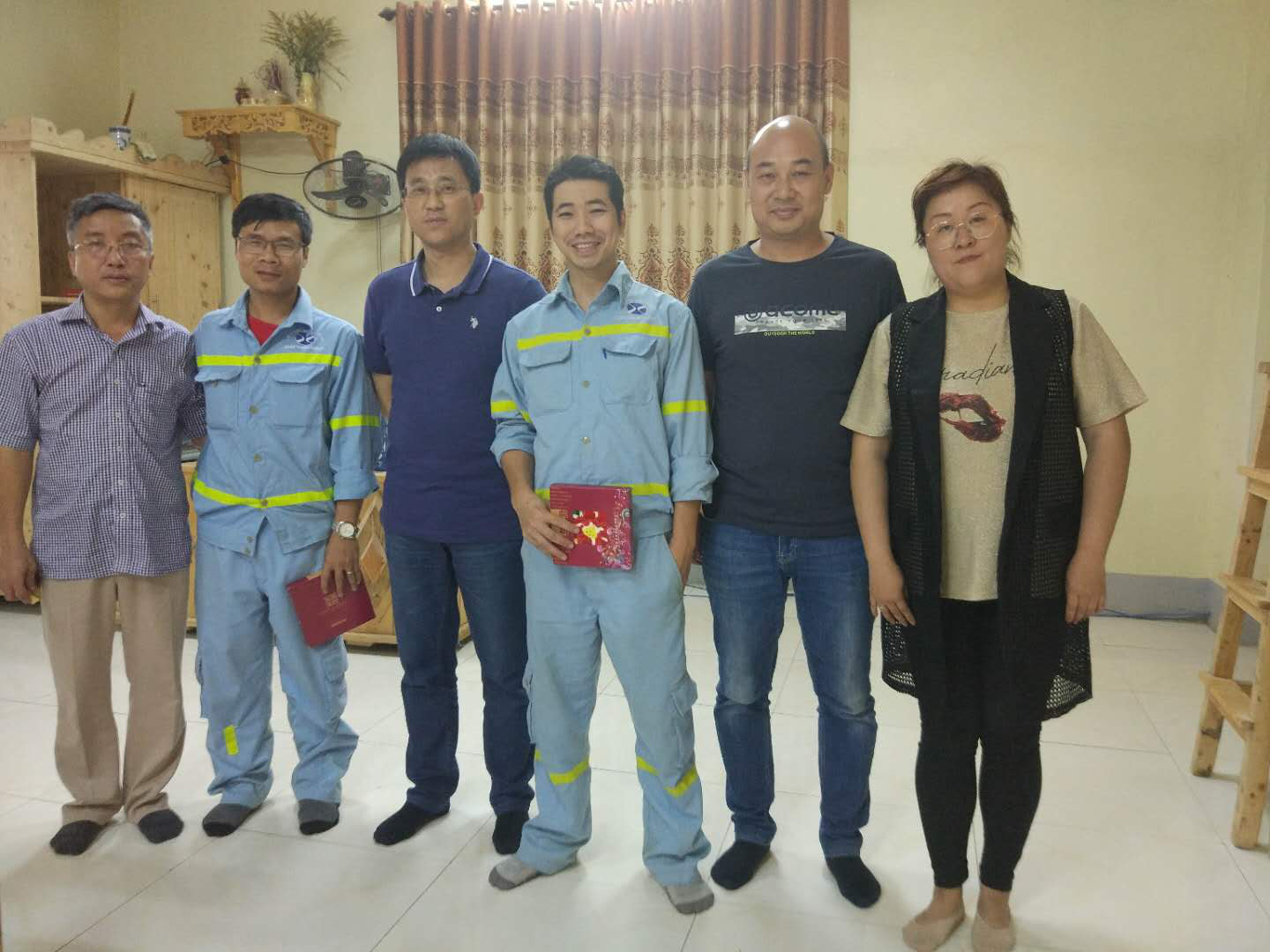 Visiting a cement factory in Vietnam Visiting a cement factory in Vietnam