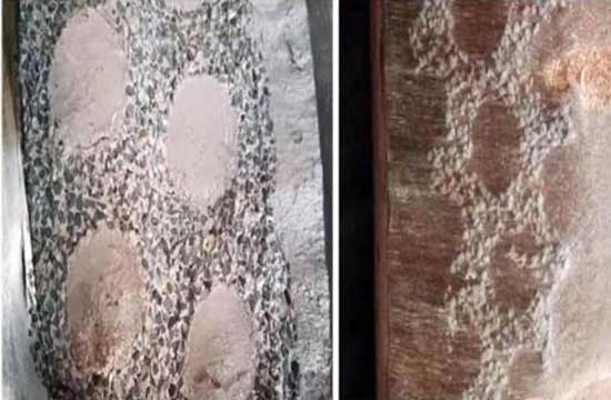 High-chromium ceramic impact bar for impact crusher.