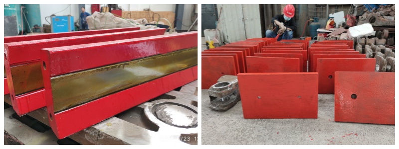 Spare parts for crushers