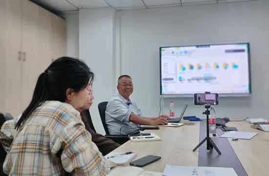 Cement factory case study sharing meeting