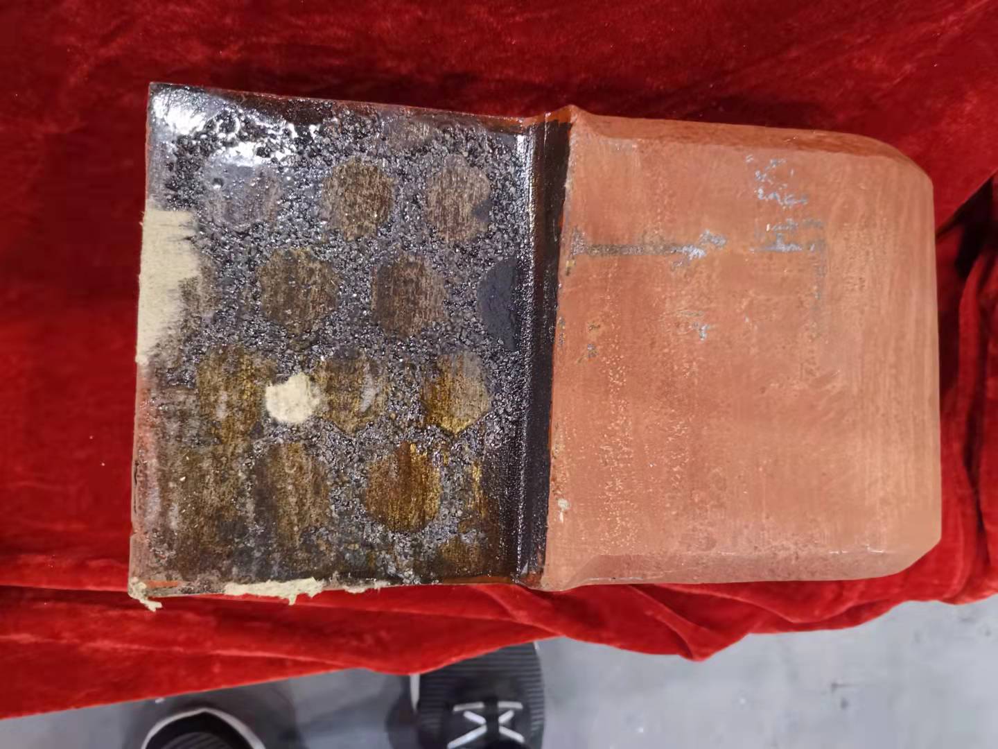 Composite crusher hammer Ceramic composite crusher hammer