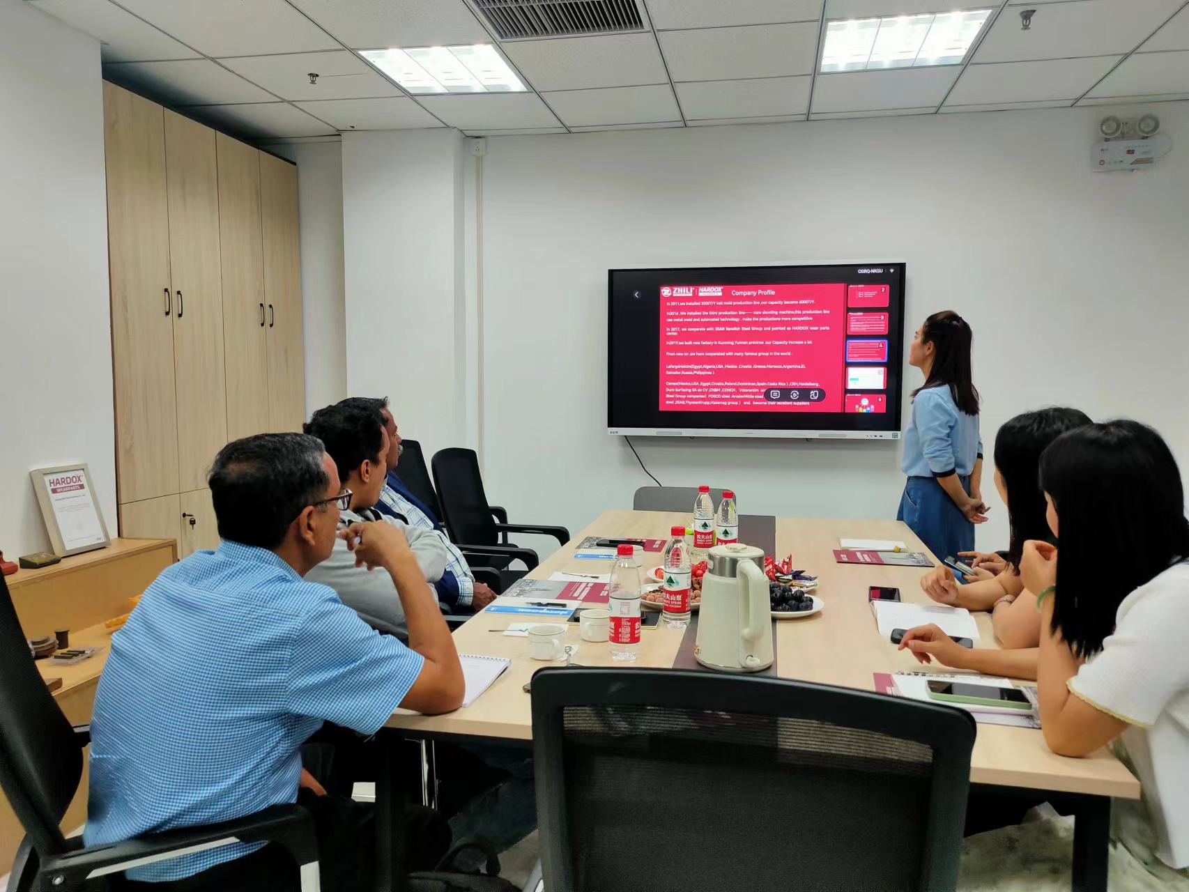 Customer visit from Tanzania