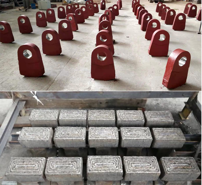 Hard alloy surface hammer