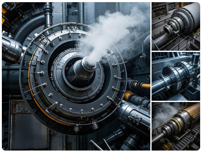 Rotary Furnace Sealing Device