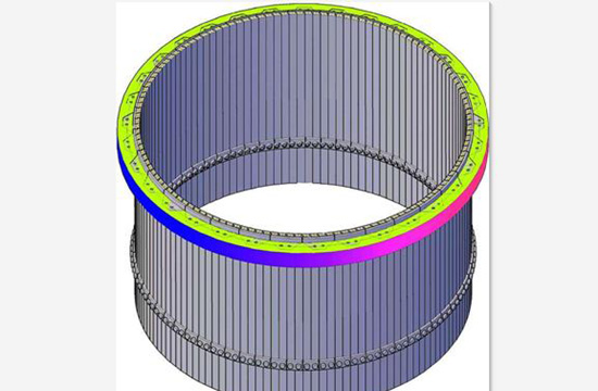 Changes in the material of the cyclone's inner cylinder: from heat-resistant steel to ceramic.