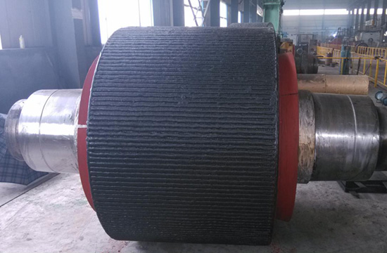 What are the key points in the process of constructing wear-resistant tubular wire coating rollers?