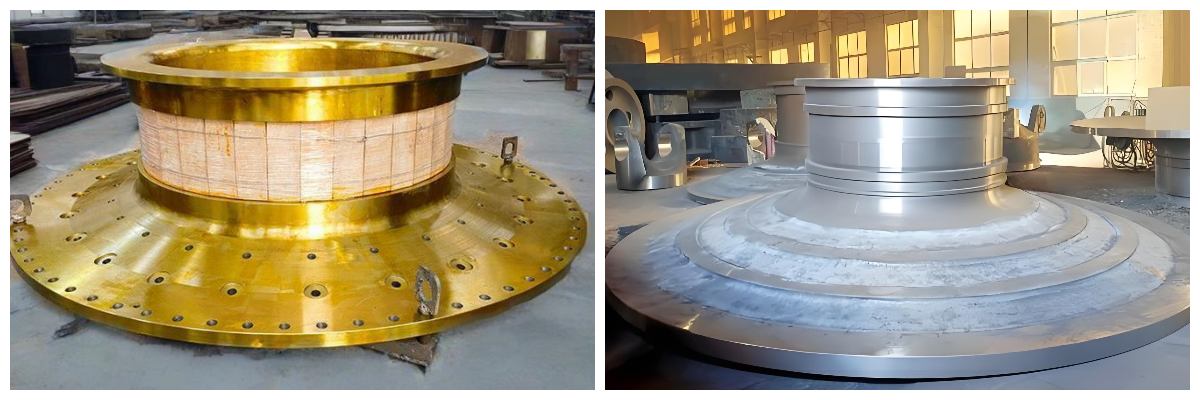 Integrated ball mill end cap