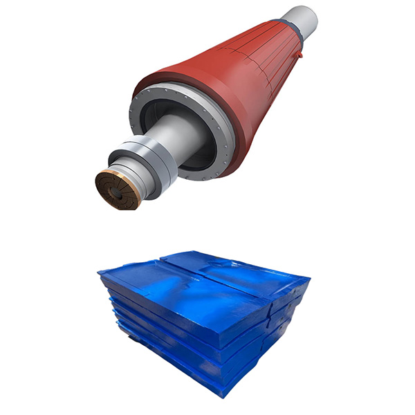 Gyratory crusher mantle/concave